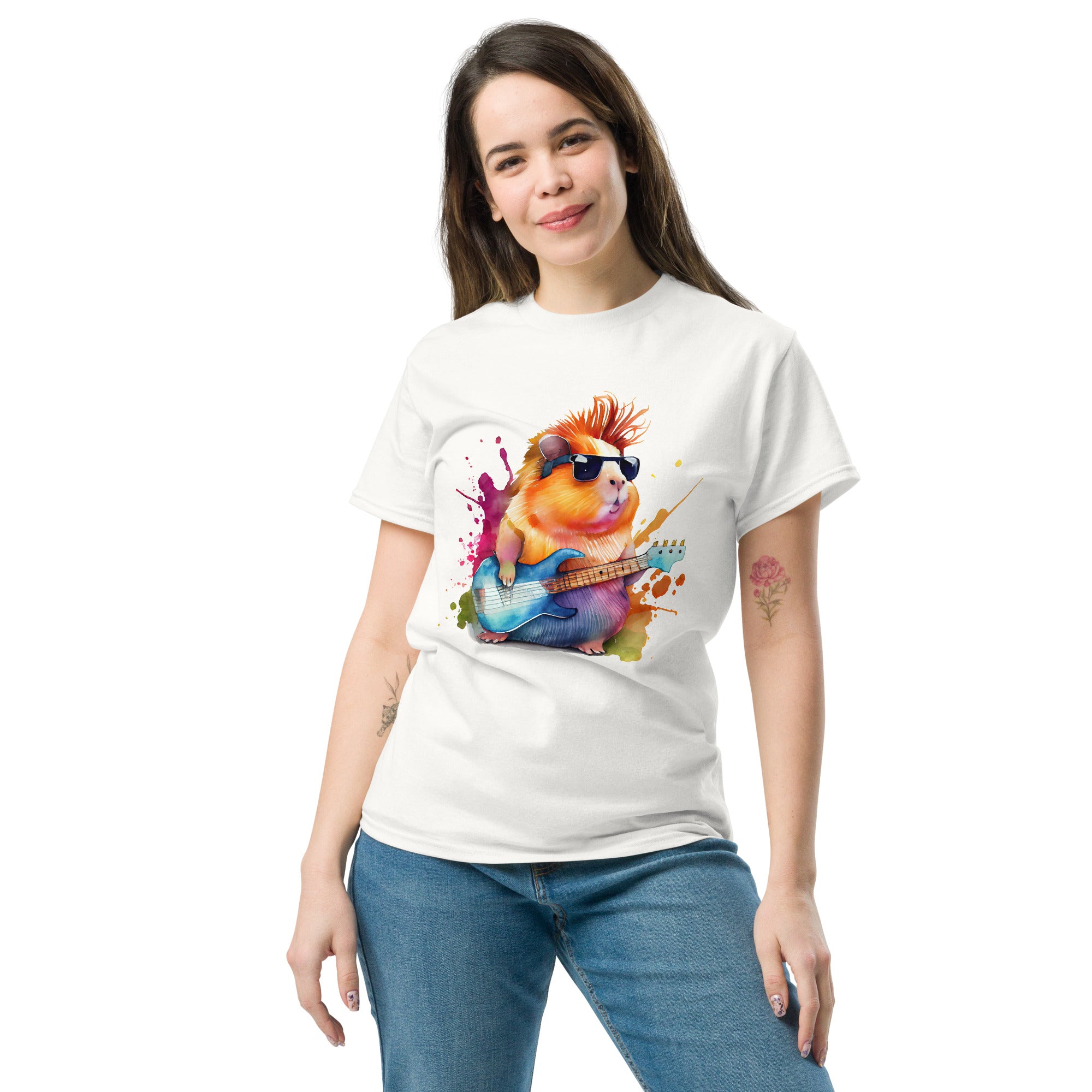 Guinea Pig Rock Star Tee